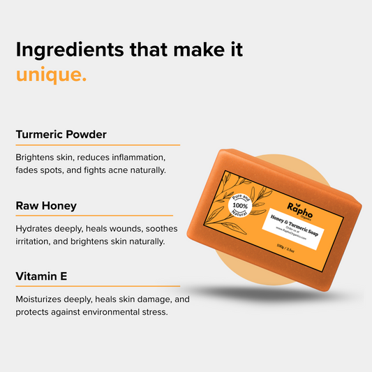 Honey and Turmeric Soap
